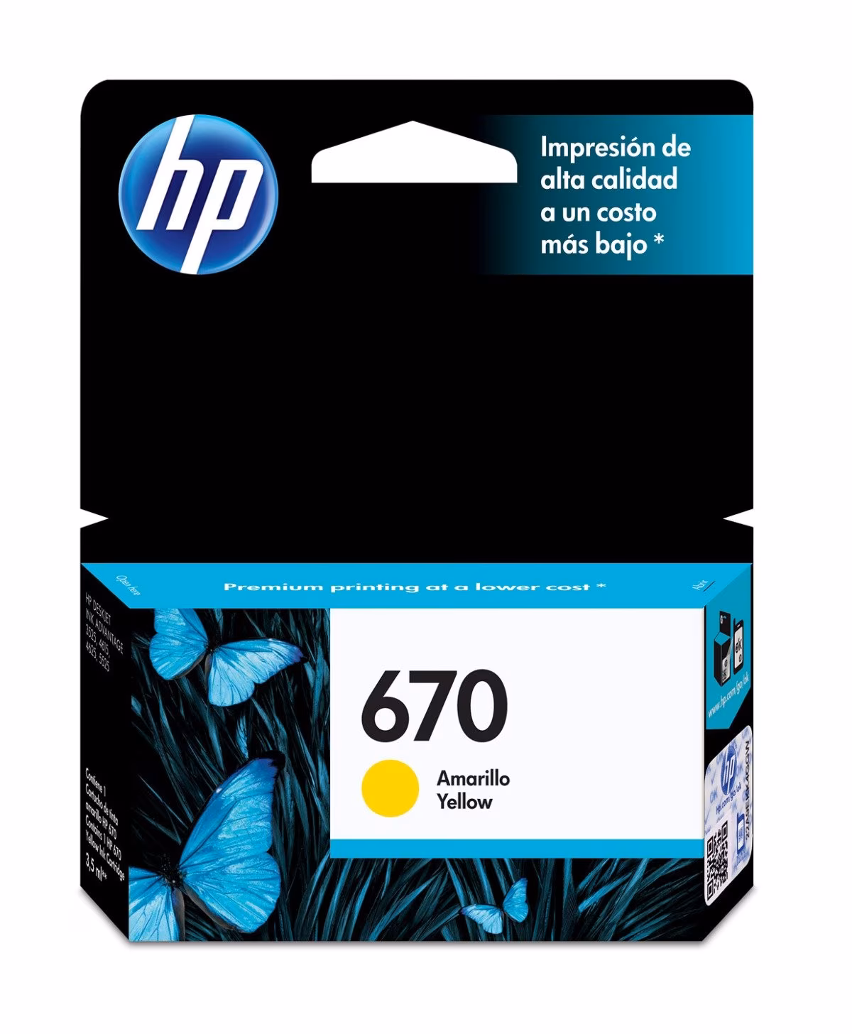 CART.HP CZ116AL (#670) YELLOW
