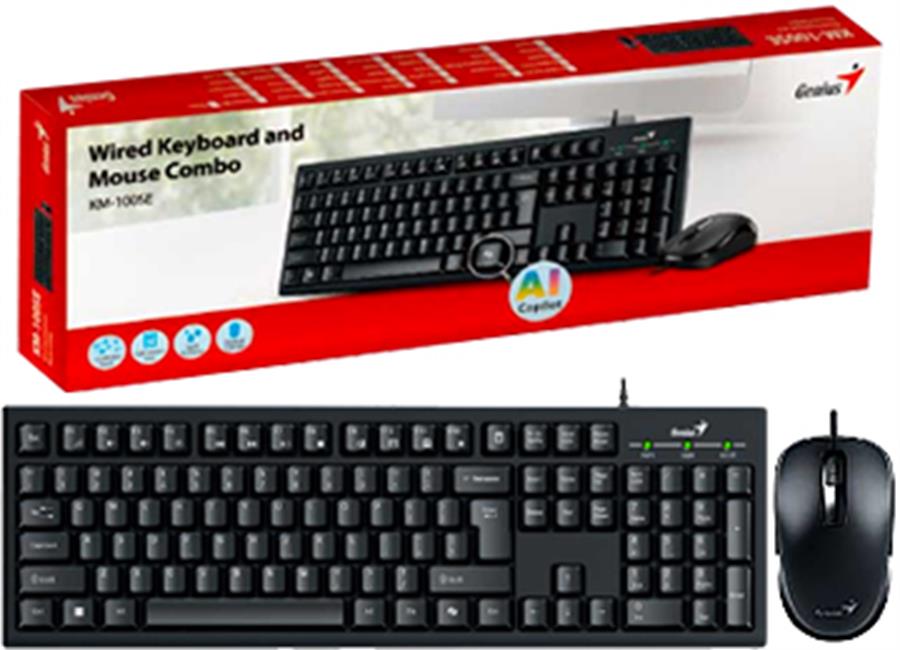 KIT GENIUS KM-100SE USB MULTIMEDIA AI