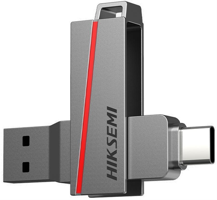 PEN DRIVE HIKSEMI 32GB E307C DUAL SLIM USB3.0/C