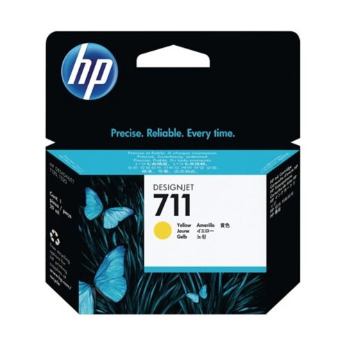 CART.HP CZ132A (#711) YELLOW