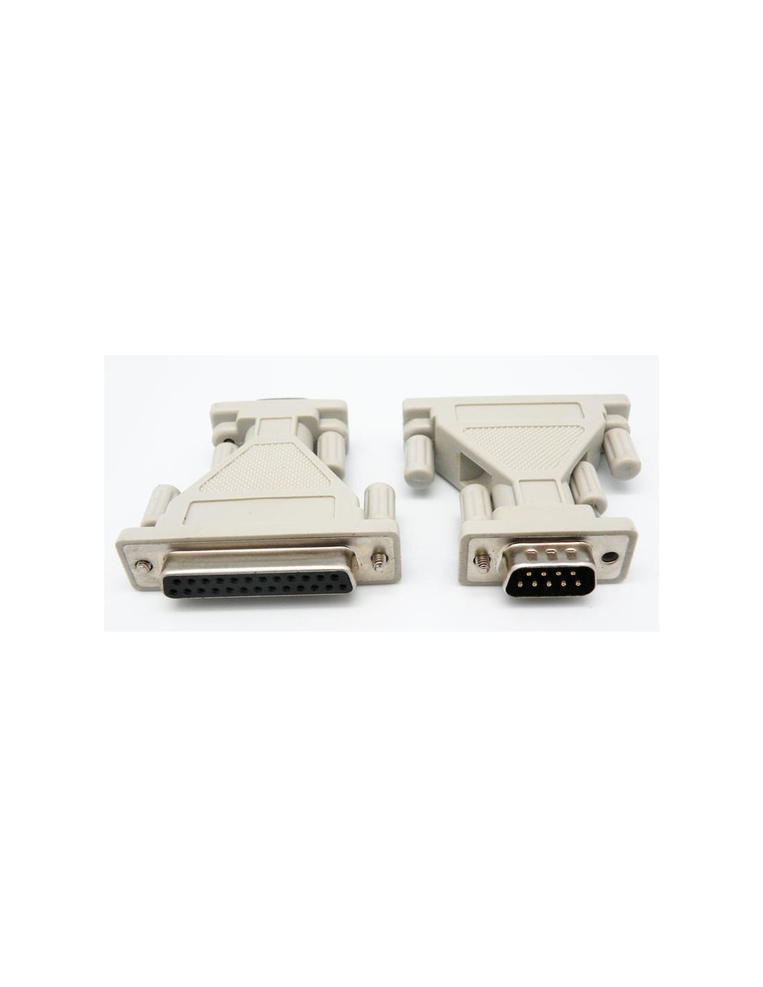 ADAPTADOR DB9M DB25H