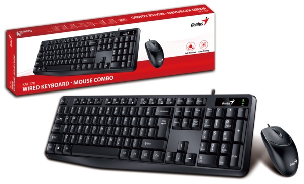 KIT GENIUS KM-170 USB MULTIMEDIA 