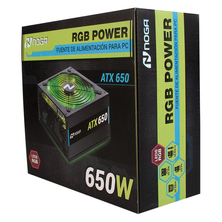 FUENTE NOGA 650W RGB LED 